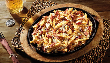 Cheese Bacon Fries Ribs