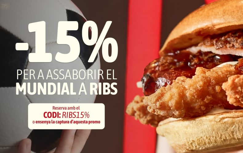 Promoción 15% descuento por el mundial